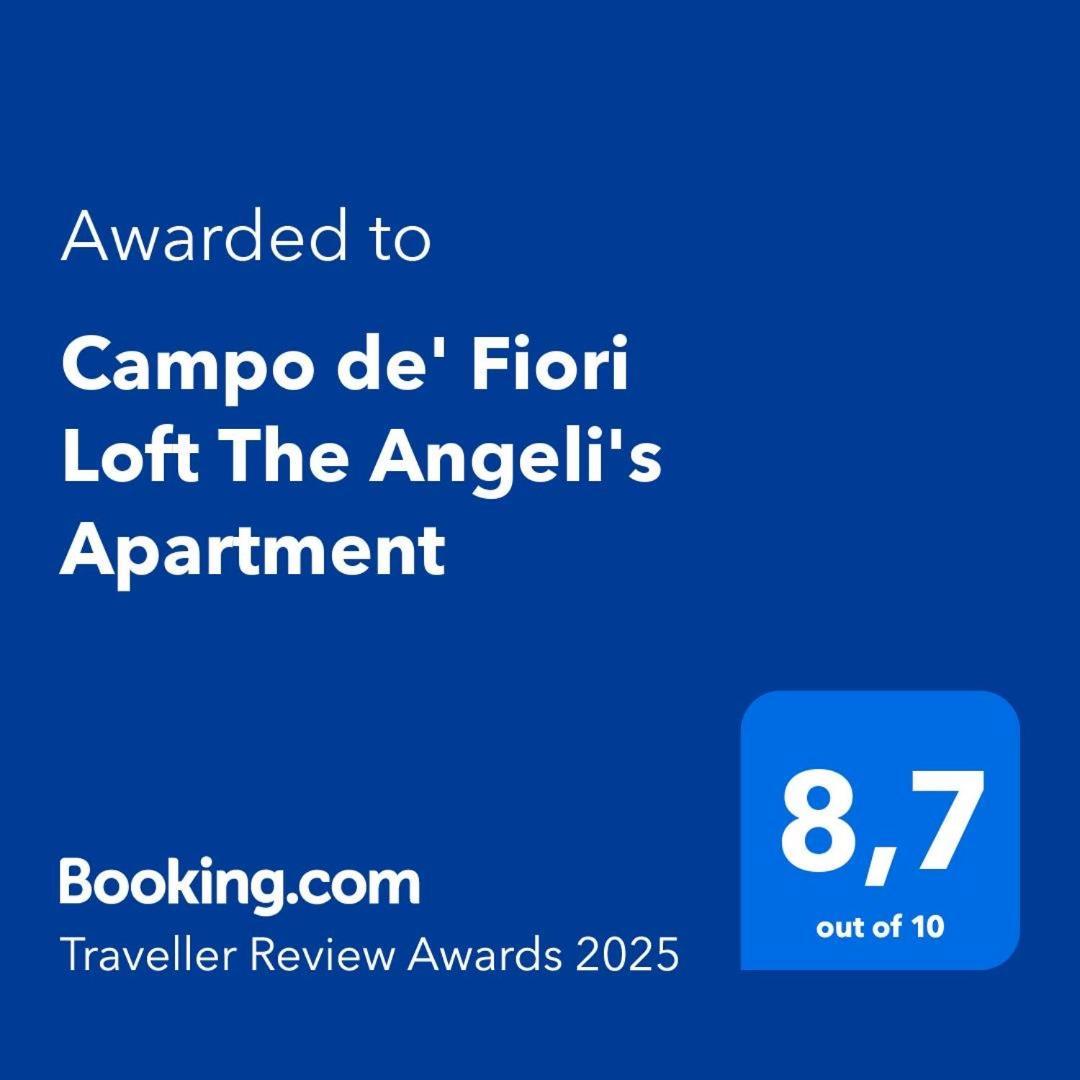 Campo De' Fiori Loft The Angeli'S Apartment Рим Экстерьер фото